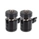Pack of 2 tripods 220cm + 2 ball joints ¼ screws for Vive / Steam VR base stations