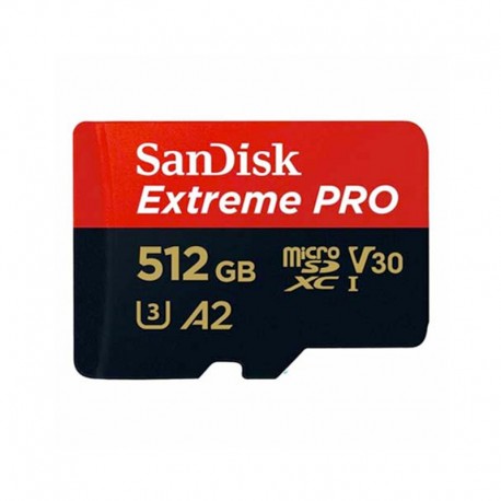 Carte mémoire microSDXC™ 512 go SanDisk Extreme pro UHS-I