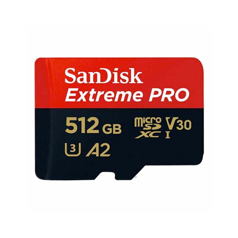 Carte mémoire microSDXC™ 512 go SanDisk Extreme pro