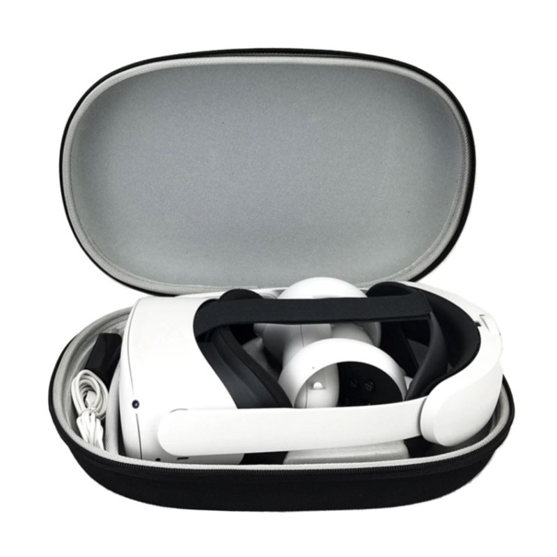 winnerruby Cas de Rangement pour Oculus Quest VR Gaming Headset Box Storage Case Portable Etui de Transport pour VR Casque de réalité virtuelle Gaine Lunettes 3D 