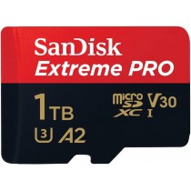Carte mémoire microSDXC™ 1 To SanDisk Extreme pro UHS-I